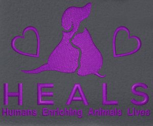 Embroidered HEALS Blanket