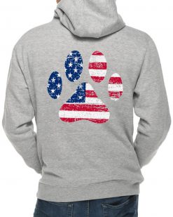 Alternative view of "American Paws" Tee or Hoodie