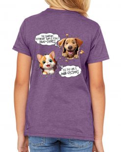 Alternative view of "Guardian is PAW-SOME!" YOUTH Tee