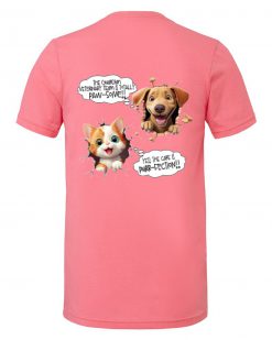 Alternative view of "Guardian is PAW-SOME!" Tee