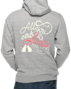 "Love and a Cat" Hoodie