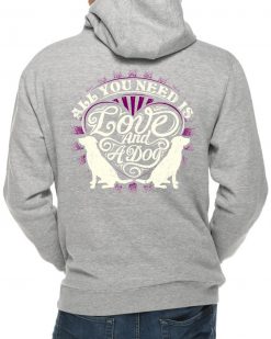 "Love and a Dog" YOUTH Hoodie