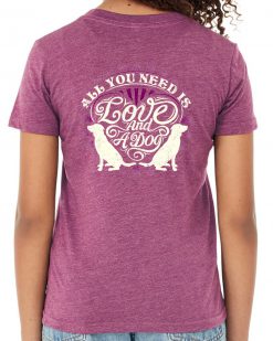 "Love and a Dog" YOUTH Tee