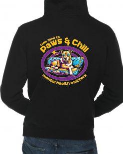 Alternative view of "Paws & Chill Dog" Tee or Hoodie